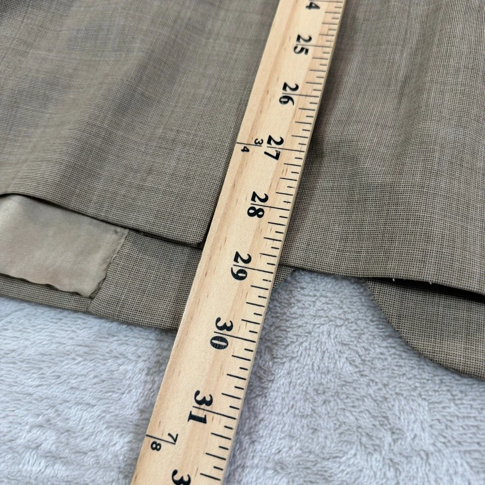 Brooks Brothers 1818 Madison Blazer Mens 40R Classic Tan Loro Piana Wool Italy